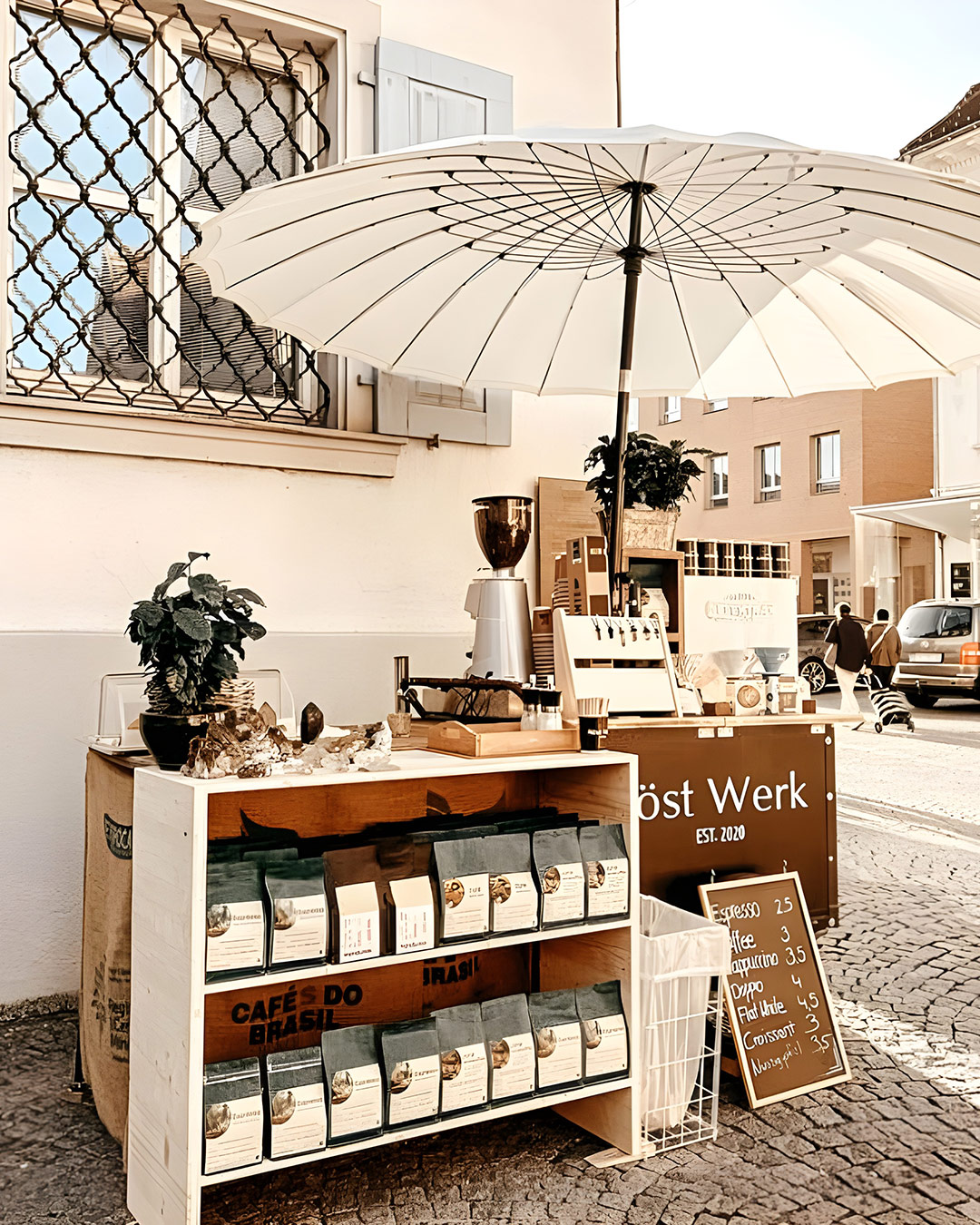 Mobiler Kaffee Shop Dornbirn Markt