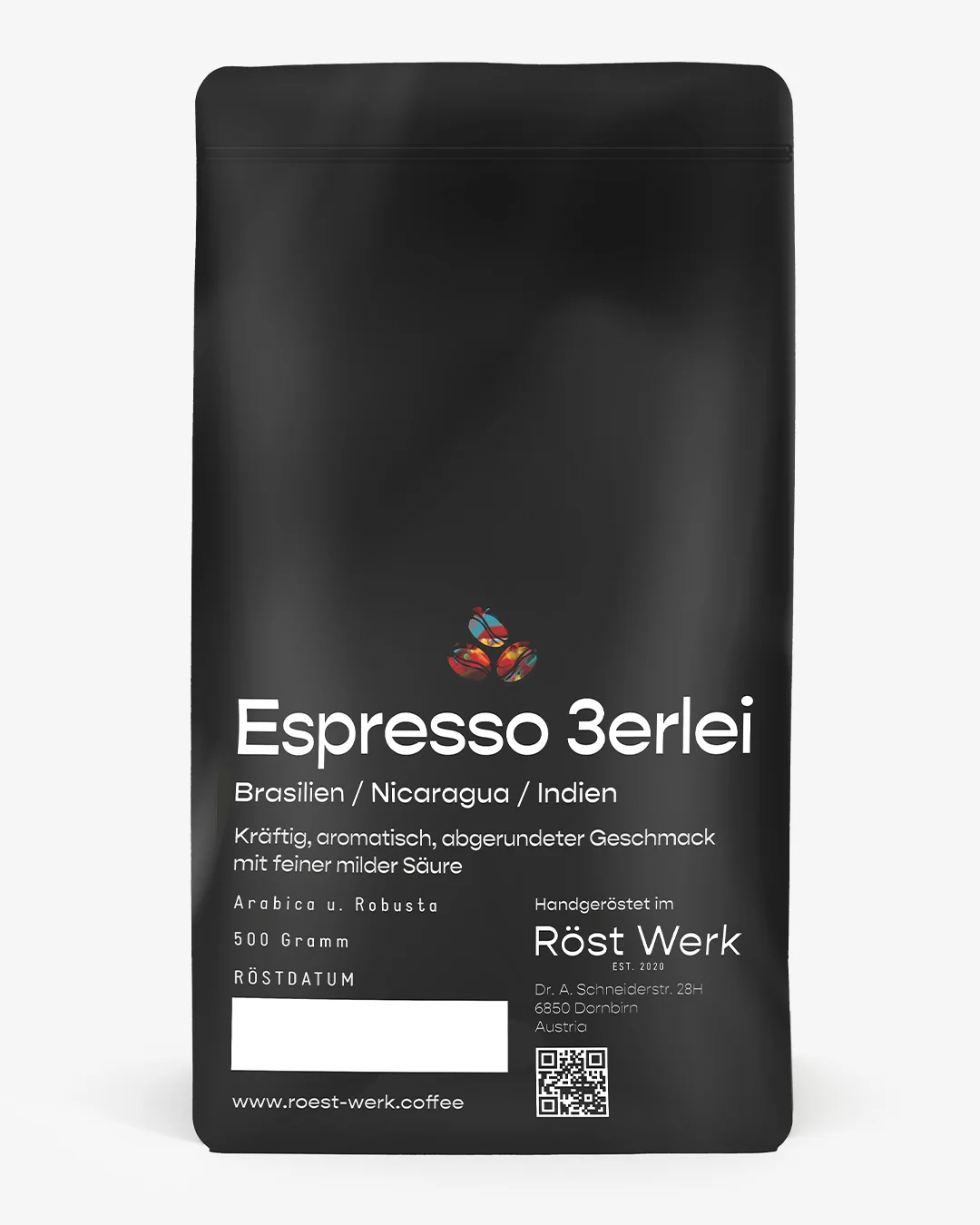 Röst Werk Espresso 3erlei 500g